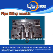 Proveedor plástico del molde para el pvc del tamaño estándar 45 grados que acoplan el moldeo conveniente de la pipa en taizhou China